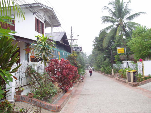 Beautiful Street in laos - free image