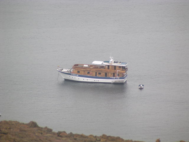 boat with dingy - free image