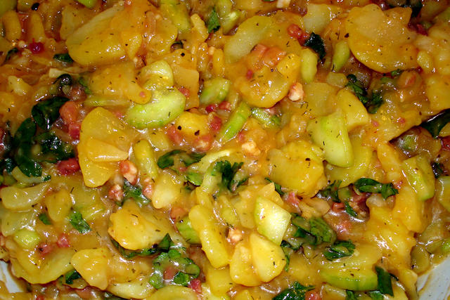 curry style salad - free image