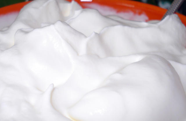 fluffy whipped cream - free image