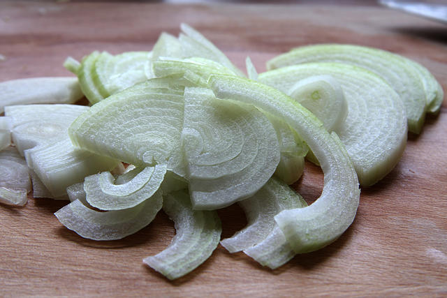 half onion rings - free image