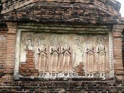 Interesting frontwall of the monastery