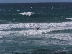 More intrepid windsurfing