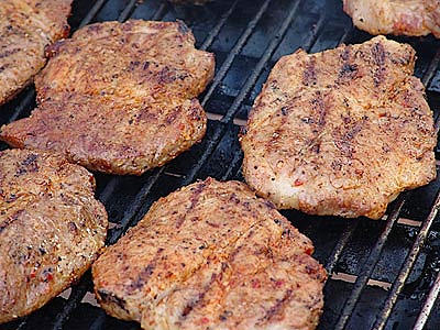 mouth watering grilled steak - free image