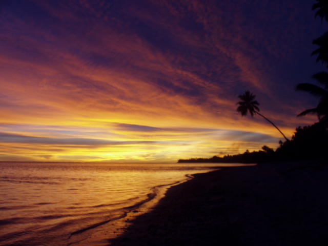 Stunning Red Sunset - free image