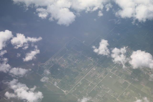 Aerial view of a city - free image