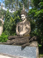 Ancient Buddha statue