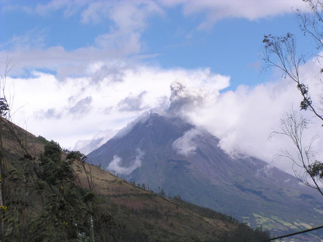 beautiful lava mountain - free image