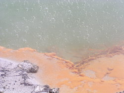 bubbling hot spring