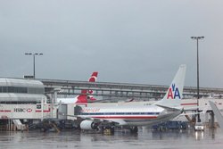 Busy airport