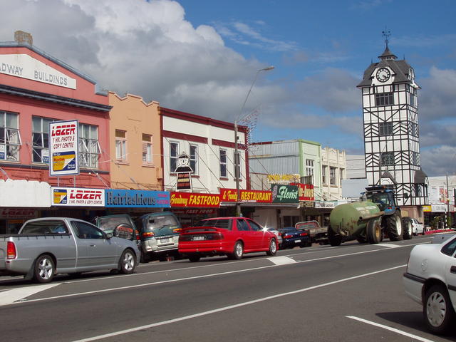 busy street - free image