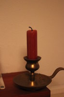 candle with stand
