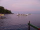 canoes in sea