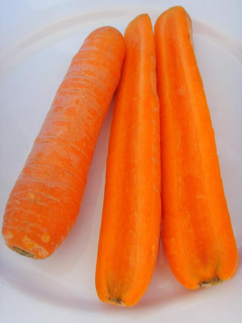 carrot halfs - free image