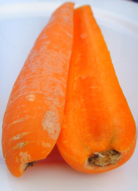 carrot halves - free image