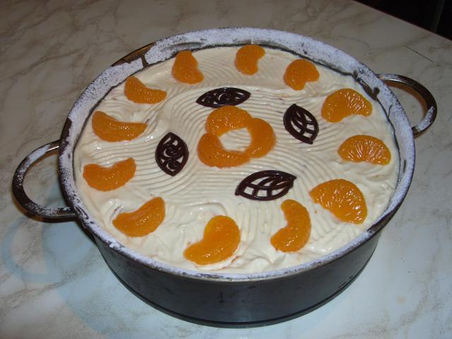 cheese cream gateau - free image