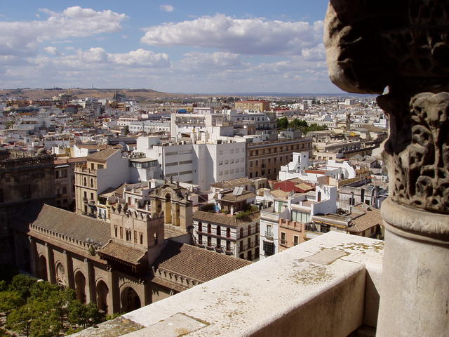 city from the balcony - free image