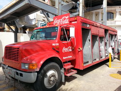 COCA-COLA van