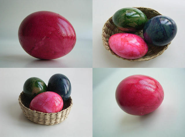 colorful easter eggs - free image