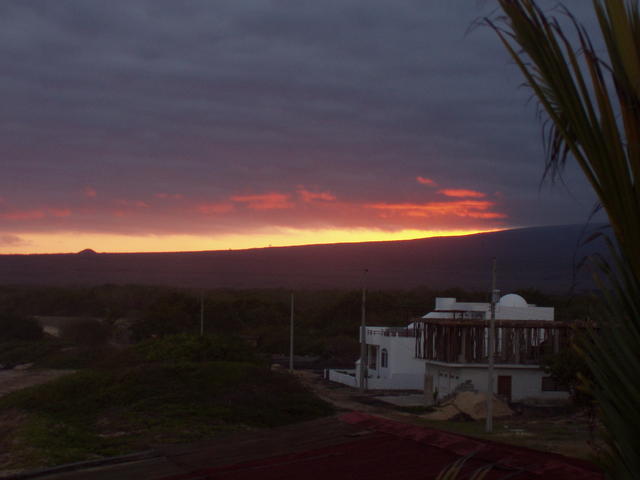 colorful sky and house - free image