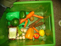 Colourful vegetables