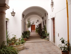decorated corridor