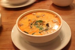 Delicious curry soup