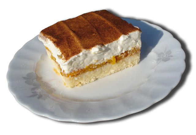 delicious orange cake - free image