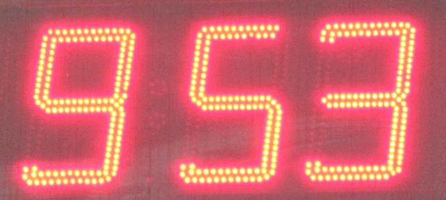 Digital clock - free image