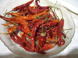 dried chillis