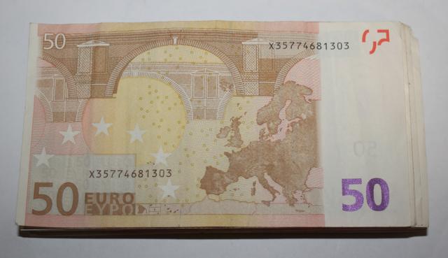 European currency note - free image