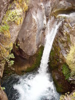 foamy waterfall