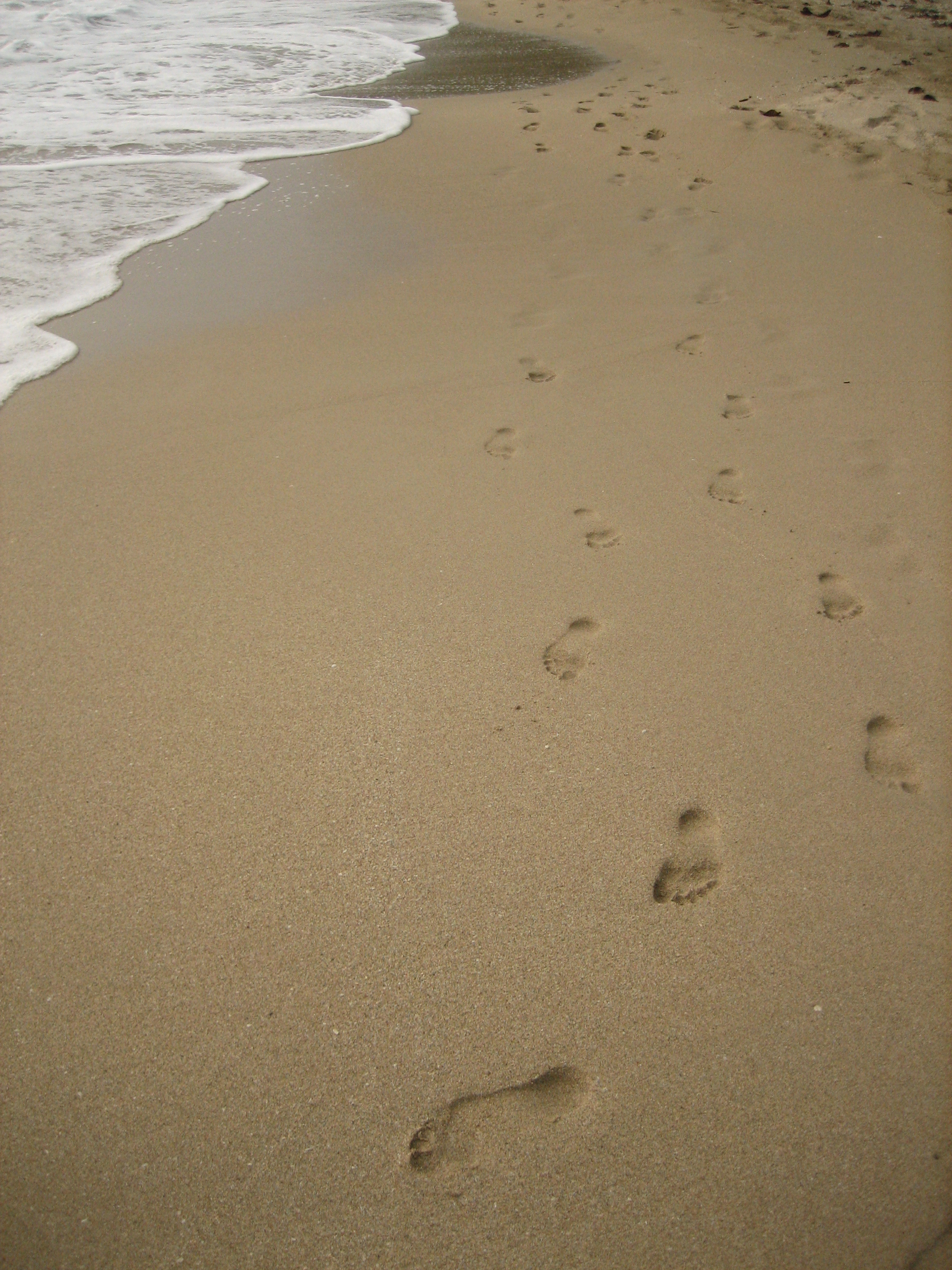 footprints in sand - open fotos | free open source photos, public ...