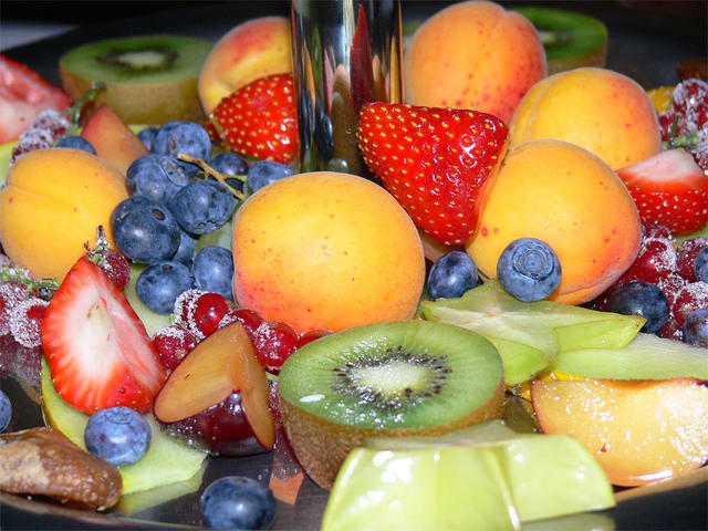 fresh fruit platter - free image