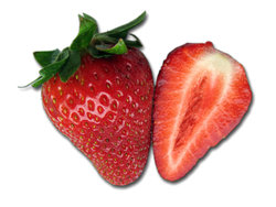 fresh juicy strawberry