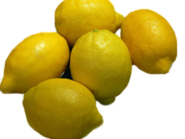 fresh lemons - free image