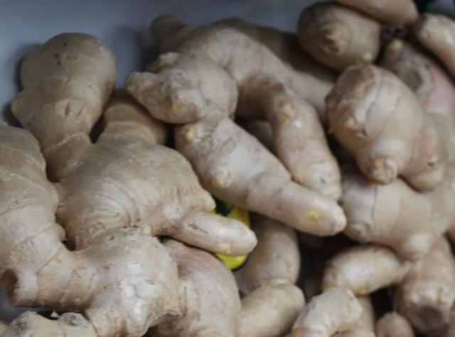 Fresh spicy ginger - free image