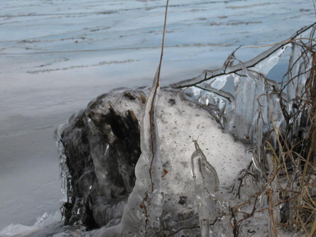 frozen lake - free image