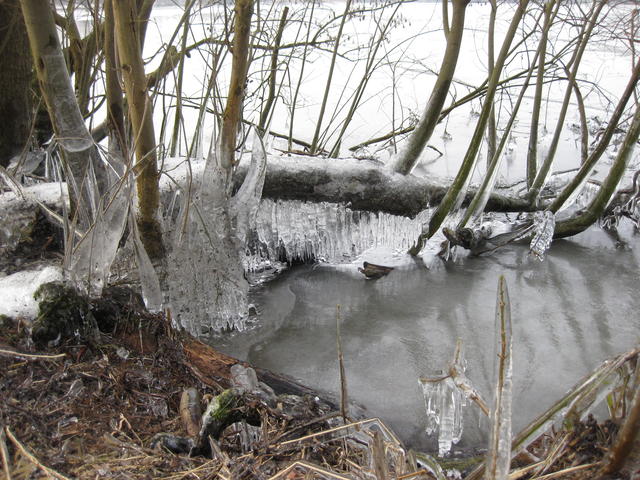 Frozen lake - free image