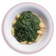 Gnocchi with Spinach paste