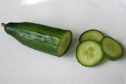 green cucumber