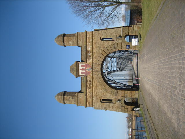 Harburger elbe bridge - free image