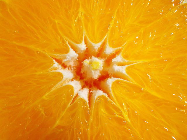 inside ripe pulp - free image