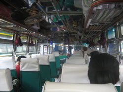 Inside the bus