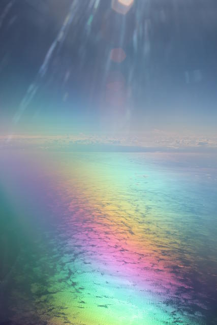 iridescent cloud - free image