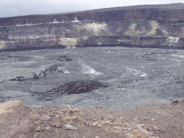 lava lake - free image