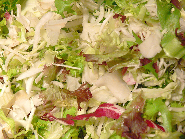 leafy salad - free image