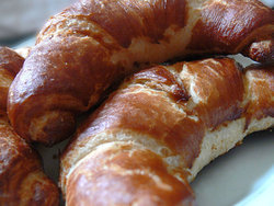 lye croissants for breakfast