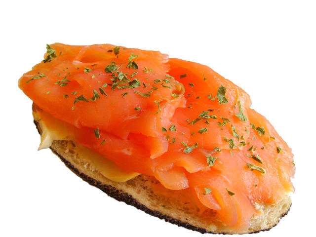 Marinated salmon fillets - free image