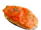 Marinated salmon fillets